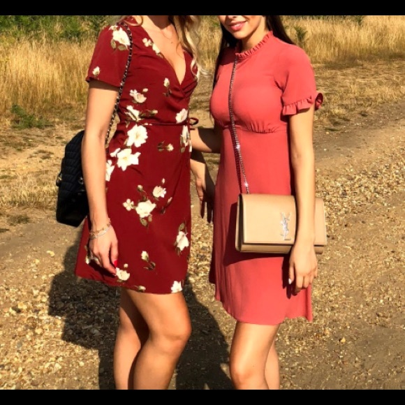 3/$25✨ Primark High Neck Dress with Ruffle Sleeve - Picture 2 of 5